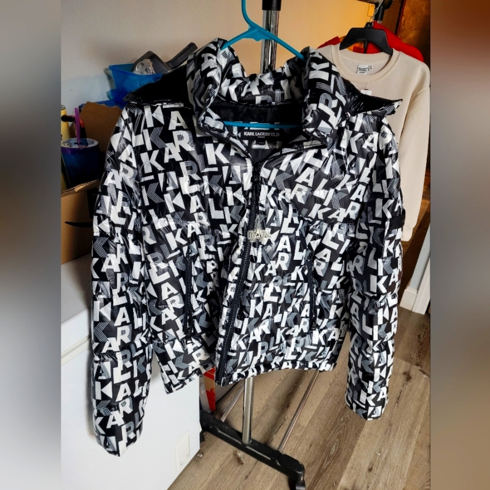 Karl Lagerfeld Women's Winter Coat - Size XL